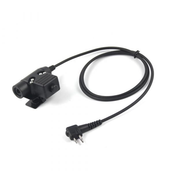 Two way Radio Earpiece U94 Tactical PTT Military for MOTOROLA/KIRISUN/Feidaxin/HYT/PUXING/ YEASU GP88 etc - Image 2