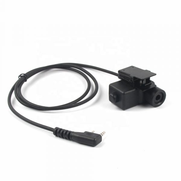 Intercom Military U94 Tactical PTT Cable Adaptor for Kenwood TYT Baofeng UV82 UV5R UV6R BF888S etc - Image 5