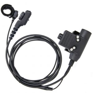 HYT Walkie Talkie Tactical PTT U94 Cable Adapter Finger Microphone