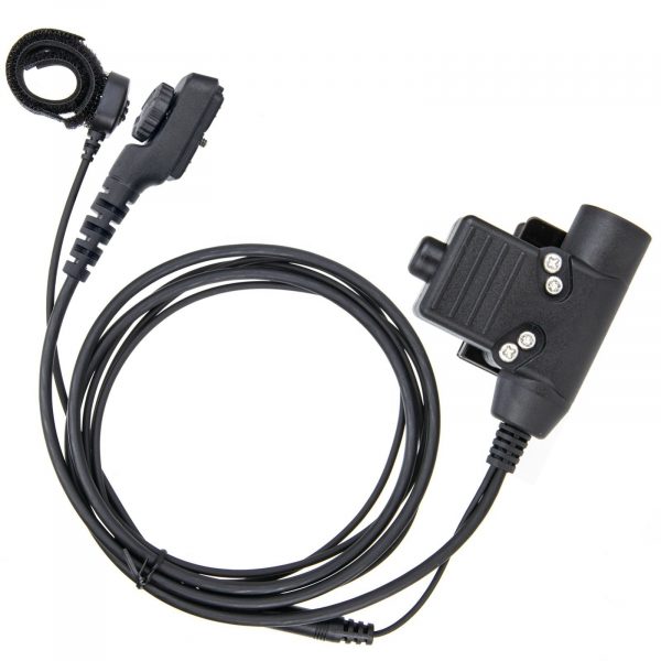 HYT Walkie Talkie Tactical PTT U94 Cable Adapter Finger Microphone