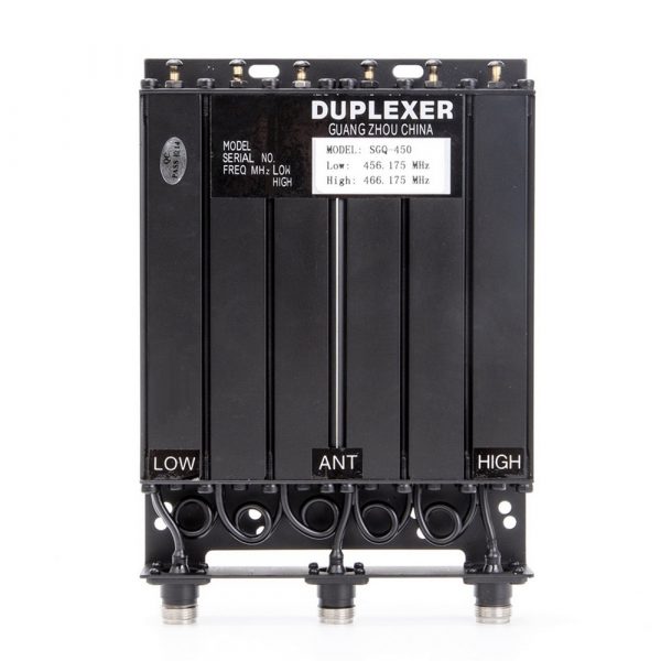 SGQ-450 UHF 30W Duplexer for Radio Repeater with Preseted Low Frequency 462MHz & High Frequency 467MHz & N Female connectors - Image 3