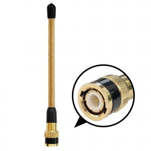 New Golden Antenna For ICOM IC-V82 IC-V85 IC-V85E IC-T3H IC-V80 BNC VHF Antenna