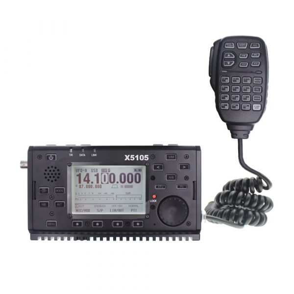 Xiegu X5105 0.5-30MHz 50-54MHz 5W HF TRANSCEIVER With IF Output All Bands Covering SSB CW AM FM RTTY PSK