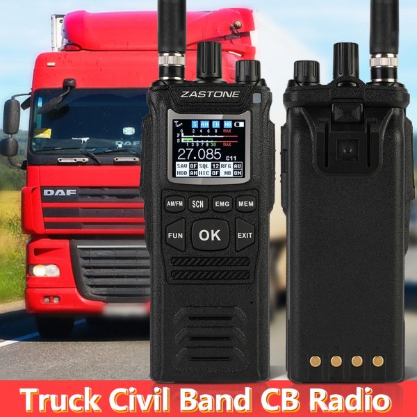 Zastone CB-58 27MHz FM AM Handheld HAM CB Radio - Image 4