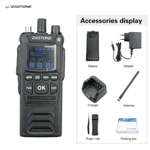 Zastone CB-58 27MHz FM AM Handheld HAM CB Radio - Image 5