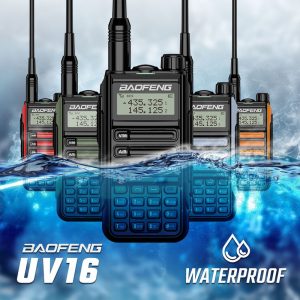 Baofeng UV-16 Long Range Walkie Talkie Handheld Two Way Radio