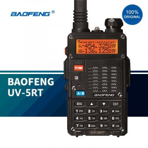 Baofeng UV-5RT Police DTMF Encoded VOX Advanced Dual Band Radio Hunting Walkie Talke Security Guard Interphone
