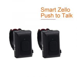 Wireless Hands-free Bluetooth Remote PTT Controller R16 Walkie Talkie Button for Android IOS Phone for Zello Work