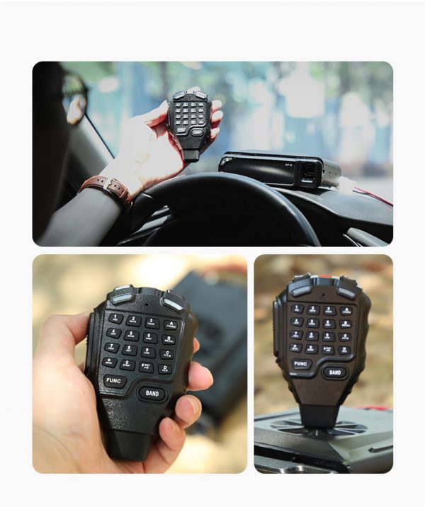 ZASTONE D9000 Bluetooth Mic Wireless Car Walkie Talkie Microphone with Bluetooth Panel Upgrade Kit - Image 4