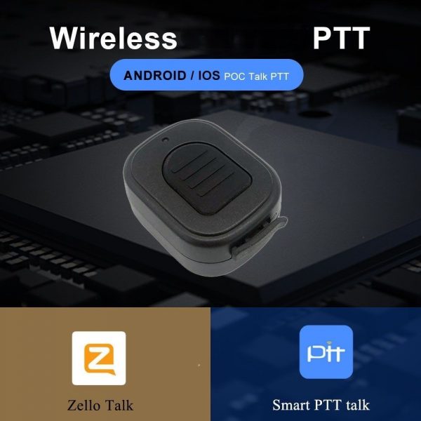 Wireless Finger Remote Control PTT for Phone Android IOS POC Zello Talk Bluetooth PTT Controller Low Energy 