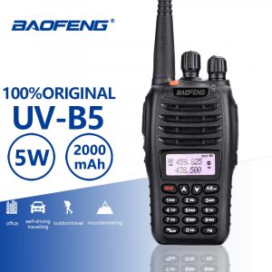 BaoFeng UV-B5 Double Frequency VHF UHF Walkie Talkie Baofeng B5 Small Portable Radio Mini LCD Screen