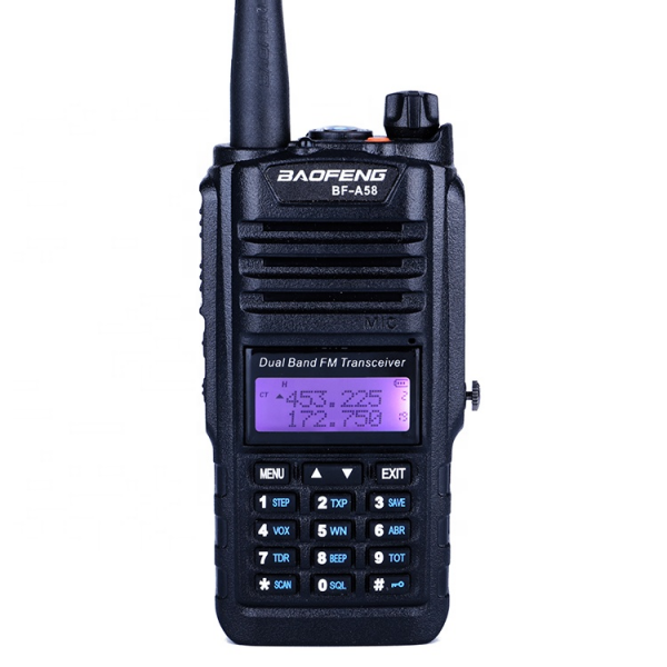 Baofeng BF-A58 Amateur Dual Band FM Transceiver Two Way Radio Waterproof Double Frequency Bands Radio