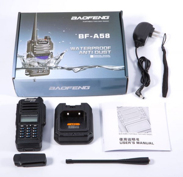 Baofeng BF-A58 Amateur Dual Band FM Transceiver Two Way Radio Waterproof Double Frequency Bands Radio - Image 4