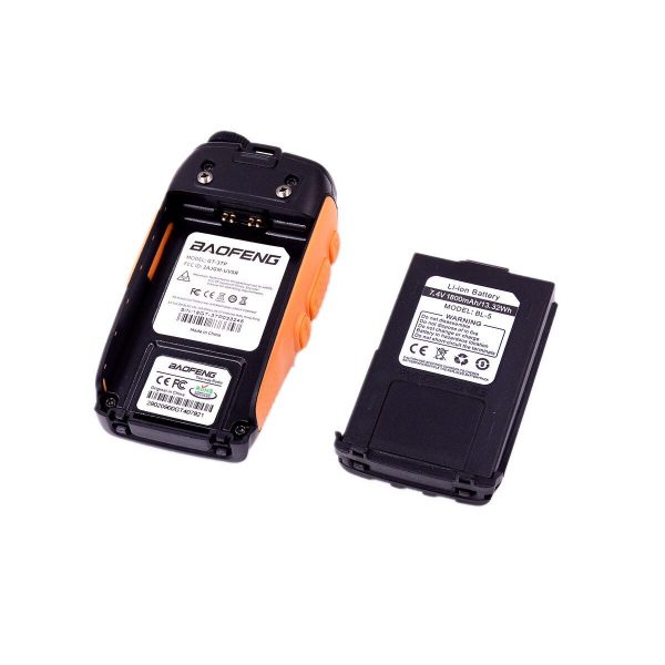 Baofeng GT-3TP MarkIII 8Watts High Power Dual-Band Ham Radio + Car Charger - Image 3