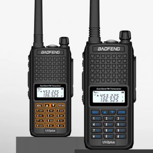 Newest Upgraded Baofeng BF-UV2plus 10W IP68 Waterproof Dustproof UV2plus Dual Band Walkie Talkie