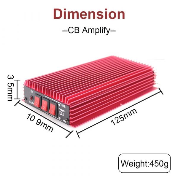 CB Radio Power Amplifier Baojie BJ-200 50W HF Amplifier 3-30 Mhz AM / FM / SSB / CW Walkie Talkie CB Amplifier - Image 5