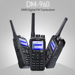 Anysecu DM960 UHF DMR Digital FM Transceiver Compatible with MOTOTRBO Two Way Radio