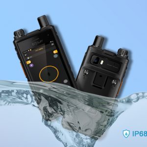 Estalky E966P Touch Screen 4G LTE PoC SIM Card Android Push to Talk Military Portable Radio Ip68 Waterproof Dust-proof