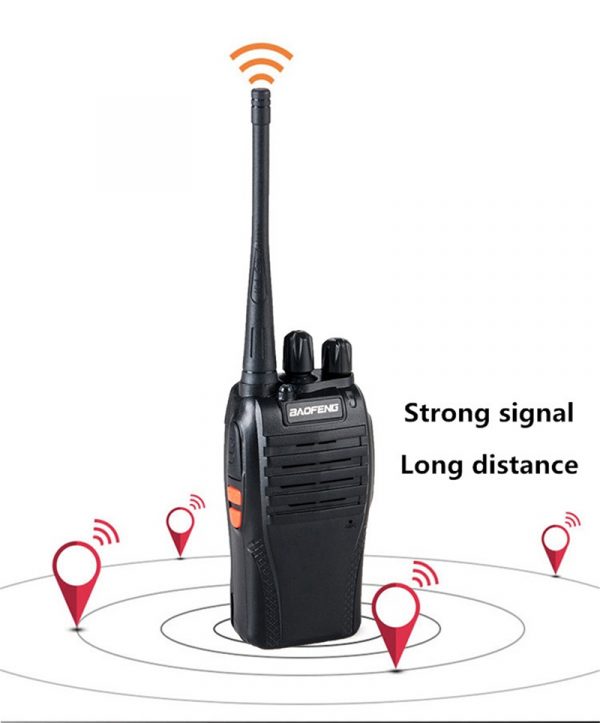 Free Earpiece 5W UHF 400-470MHz Frequency Baofeng BF-999S Walkie Talkie - Image 2