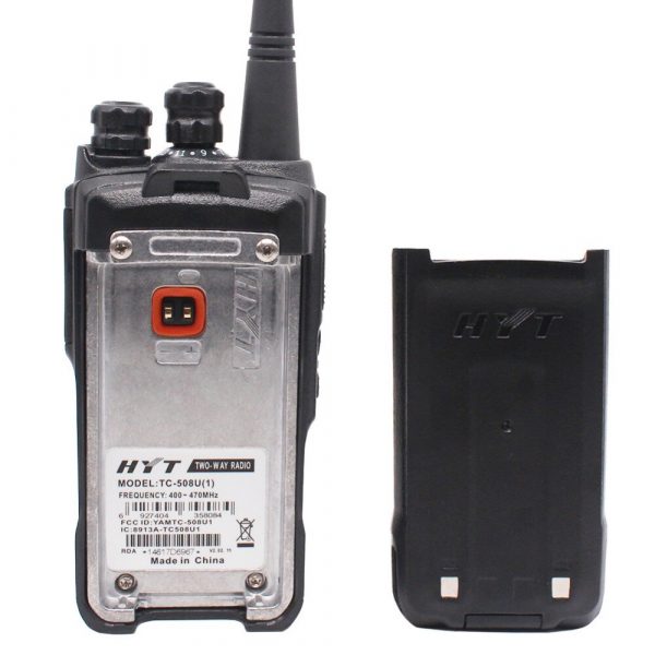HYT TC-508 UHF VHF Handheld Professional Walkie Talkie with Battery HYT TC508 Business radio - Image 3