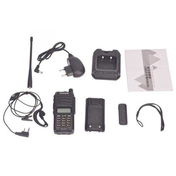 Baofeng BF-A58S Tri Band Walkie Talkie  136-174/200-260/400-520MHz portable FM Two way radio with earpiece - Image 3