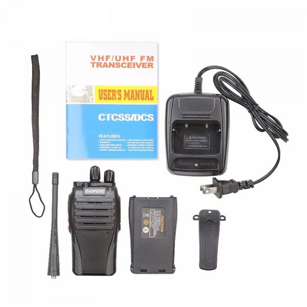 Free Earpiece 5W UHF 400-470MHz Frequency Baofeng BF-999S Walkie Talkie - Image 5