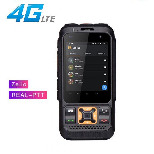 Inrico S100 4G PoC Radio 4G LTE PTT Network Two way radio GPS Bluetooth SOS - Image 2