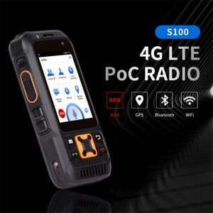 Inrico S100 4G PoC Radio 4G LTE PTT Network Two way radio GPS Bluetooth SOS