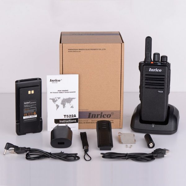 Inrico T522A  PoC Radio 2G/3G/4G LTE Network Walkie Talkie - Image 6