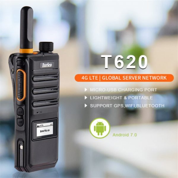 Inrico T620 4G LTE Intercom Phone Mini Zello PoC Walkie Talkie