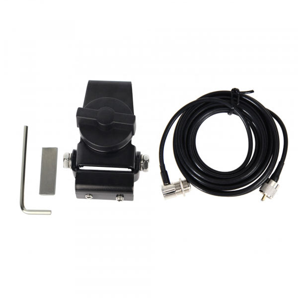 Nagoya RB-20 Mobile Radio Antenna Mount Bracket with 5M RG58 Antenna Extension Cable PL-259 SO-239 For Kenwood Yaesu ICOM etc