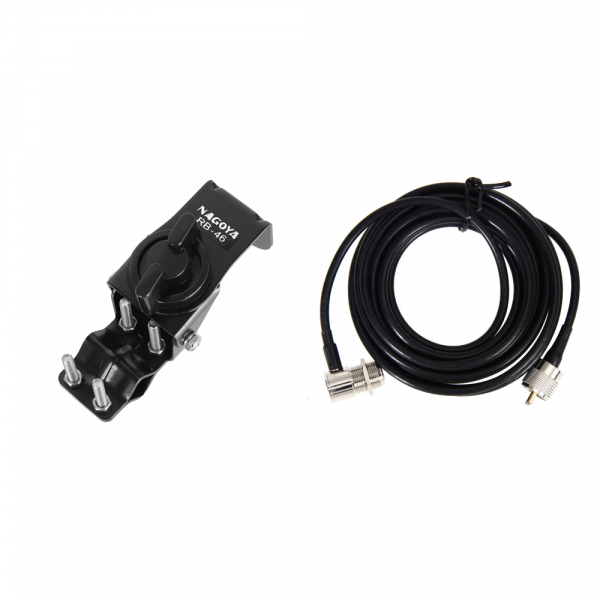 Nagoya RB-66 Mobile Antenna Base Car Clip Mount for Mobile Car Radio QYT KT-8900D BAOJIE BJ-218 Accessories antenna bracket 
