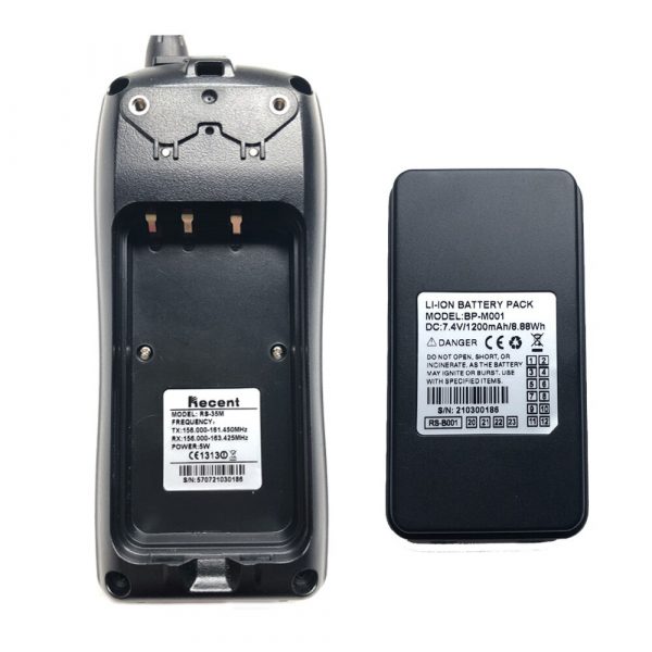 Recent RS-35M VHF Marine Radio International Channel Weather channel Float Walkie Talkie  - Image 6