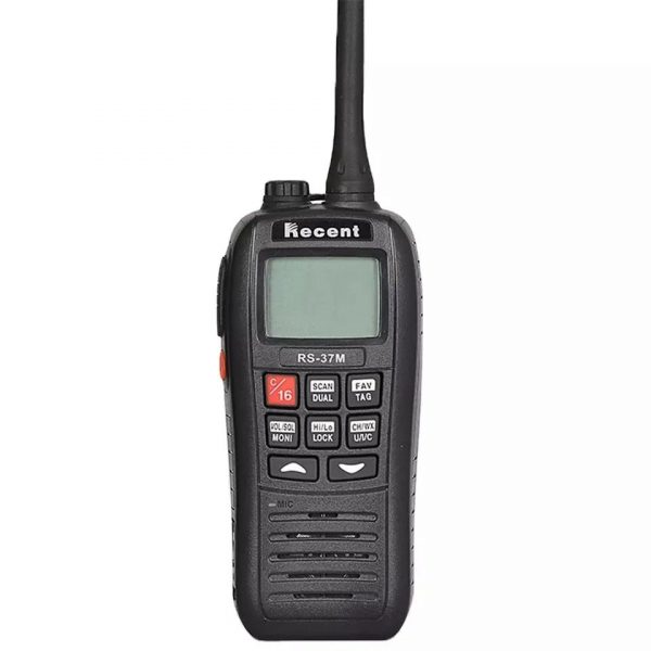 RECENT RS-37M IPX7 Handheld VHF Marine Radio Buoyant Floats Waterproof High Performance Tri-watch 156~161.450MHz Ham Transceiver