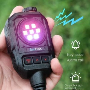 Plug and Play SENHAIX No.1 Mini Handheld Microphone For SENHAIX GT12 8800 8600 QUANSHENG UV-K5 BaoFeng Two way Radio