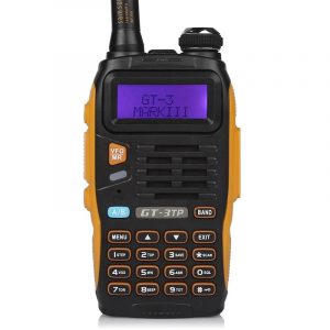 Baofeng GT-3TP MarkIII 8Watts High Power Dual-Band Ham Radio + Car Charger