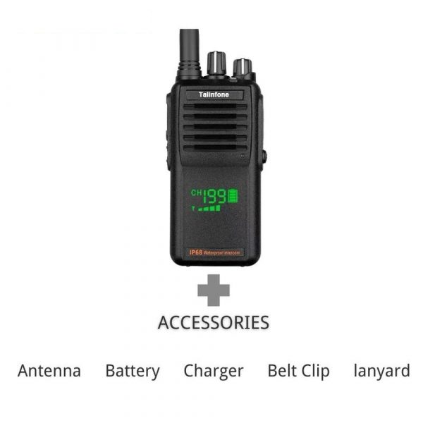 Super Long Range Talinfone M23 Plus 10W Professional Transceiver UHF VHF IP68 Waterproof Hidden Screen Maritime Two-Way Radio - Image 5