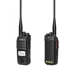 Talkpod D55 DMR Professional UHF Digital Portable Radio With LCD Display 6 Keypad