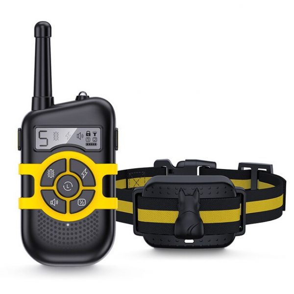 Waterproof IPX7 Upgraded 300m Dog Training Collar Intercom Transmitter Remote Control Electric Shock Vibration Sound with Lock - Image 7
