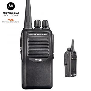 Vertex Standard V168 UHF Professionnal Walkie Talkie 16 channels Commercial Handheld Civilian Radio