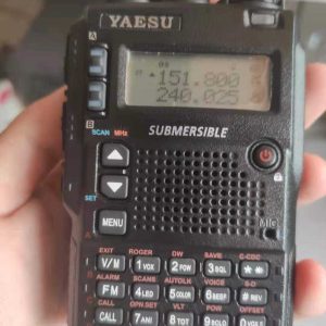 Yaesu UV-8DR Ham Two way Radio Tri Band Heavy Duty Submersible Transceiver