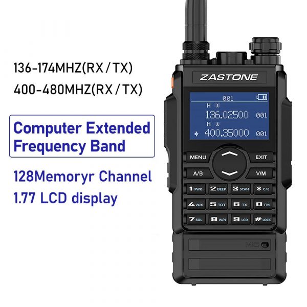 Hotselling Zastone M7 8W Dual Band DualPTT Portable Radios - Image 5