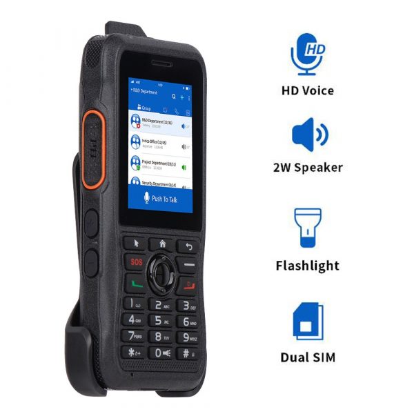 Inrico T310 Plus 4G LTE Zello Walkie Talkie Mobile Network POC Radio with Dual SIM Card NFC Touch Screen Camera Walkie Talkie - Image 3