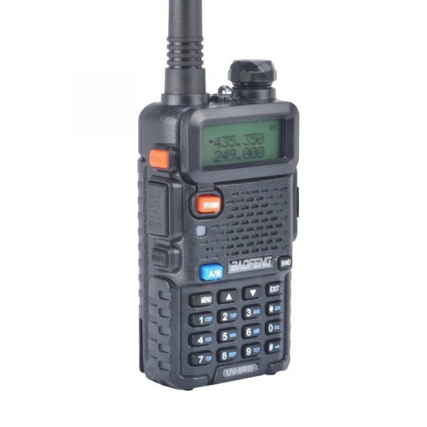 Baofeng UV-5RIII Tri-band Walkie Talkie 136-173.975MHz/200-259.975MHz/400-519.975MHz - Image 2