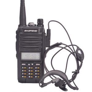 Baofeng BF-A58S Tri Band Walkie Talkie  136-174/200-260/400-520MHz portable FM Two way radio with earpiece