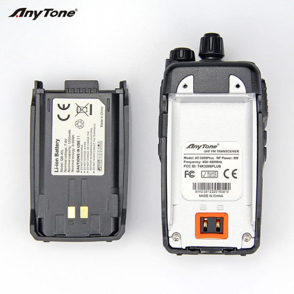 Anytone AT-3208 Plus Single band VHF UHF Long Range Walkie-talkie  Anytone AT3208 Plus Professional Radio - Image 4