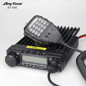 Anytone AT-588 UHF 400-490Mhz Mobile Radio AT588 Anytone High power 45W  Car Transceiver