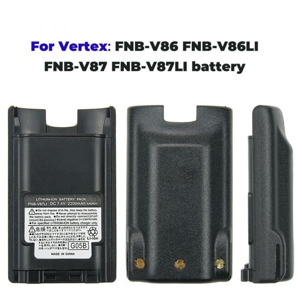 for Vertex VX600 VX-820 VX821 VX-900 VX929 YAESU etc Radios Replacement Battery FNB-V86LI FNB-V87LI - Image 2