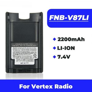 for Vertex VX600 VX-820 VX821 VX-900 VX929 YAESU etc Radios Replacement Battery FNB-V86LI FNB-V87LI