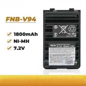 7.2V 1800mAh Ni-MH Battery FNB-V94 for Yaesu FT-60R FT-270R Vertex Vx-168 VX-180 VX-120 HX600S Two-Way Radio Replacement Battery